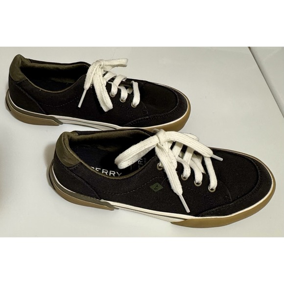 Sperry Unisex-Child Youth Core Harbor Tide Washable Sneaker, Black, Size, 1M US - Picture 3 of 7